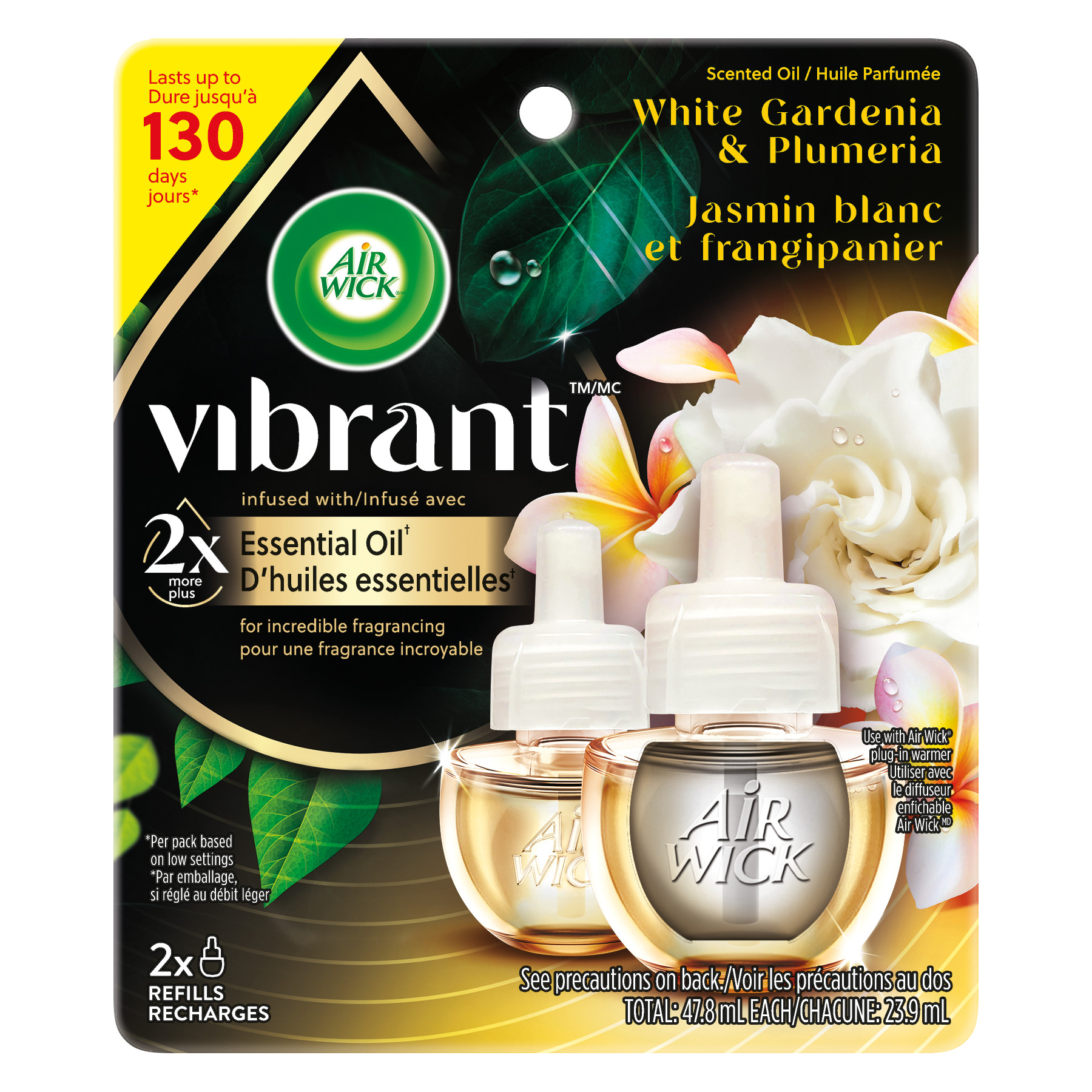 Air Wick® Vibrant Scented Oil - White Gardenia & Plumeria (Canada)